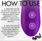 THRUSTING & SUCKING RABBIT VIBRATOR PURPLE-5