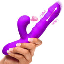 THRUSTING & SUCKING RABBIT VIBRATOR PURPLE-9