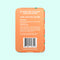 Back of Flintts Mouth Watering Mints Sour Tangerine packaging with ingredient and nutrition facts. Vegan, sugar-free, non-GMO.
