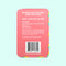 Flintts Mouth Watering Mints 2 Pack back packaging with nutritional facts and ingredients, vegan and non-GMO.