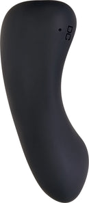 Hidden Pleasure Remote Controlled Vibrating Panty Black silicone vibe for discreet pleasure and remote operation.