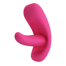 Pretty Love Hazelynn App-Controlled Vibrator Pink featuring soft silicone design and lifelike kissing mouth.