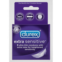 DUREX EXTRA SENSITIVE LUBRICATED 3PK-2