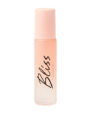 Bliss Perfume by Raw Chemistry Roll On 10 ml bottle design with pink cap and elegant label.