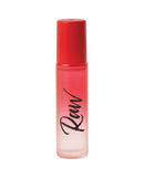 Raw by Raw Chemistry Pheromone Cologne Roll On 10 ml bottle featuring a sleek design with a red cap.