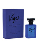 Vigor by Raw Chemistry 1 Oz Pheromone Cologne for Men packaging and bottle.