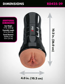 PDX EXTREME WET PUSSIES SUPER LUSCIOUS LIPS XXL - BROWN-2