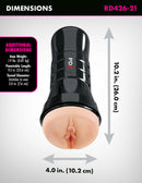 PDX EXTREME WET PUSSIES SUPER JUICY SNATCH XXL - LIGHT-2
