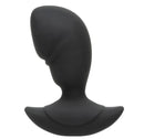 Rock Bottom Rumbling Stud Anal Probe Black with ergonomic design for targeted stimulation and deep vibration.