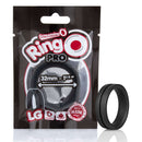 Screaming O Ring O Pro Black in packaging, showcasing the silicone erection enhancement ring for support and performance.