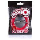 Screaming O Ring O XL Color Red packaging featuring a red silicone ring for enhanced comfort and performance.