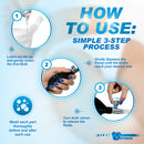 How to use the CleanStream Silicone Double Bulb Enema Nozzle Clear in three simple steps.