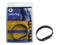 Rubberline Neoprene 3 Snap Rubber Cock Ring packaged with adjustable design for enhanced pleasure and support.