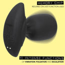 Rock Bottom Rumbling Torpedo Probe Black features a memory chip and 10 intense functions of vibration, pulsation, and escalation.