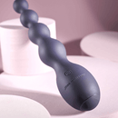 Zero Tolerance Rumpy Bumpy beaded vibrator with waterproof design and 10 speeds, featuring a flexible shaft with graduated bulbs