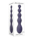 Zero Tolerance Rumpy Bumpy beaded vibrator in packaging with 10 speeds and waterproof design