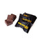 Rhino Choco VIP display featuring chocolate pieces and individually wrapped servings for energy and stamina support.