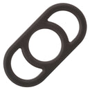 Alpha Commander Liquid Silicone Ring in Black for Enhanced Endurance & Pleasure