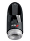 PDX Elite HydroGasm in Clear/Black with 3 speeds and cyclonic action for intense stimulation.