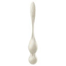 Satisfyer Love Birds 1 Vibrating Kegel Balls White for pelvic floor training and vibration stimulation.