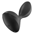 Satisfyer Sweet Seal Vibrating Anal Plug Black with rounded shape and intuitive controls for anal stimulation.