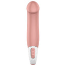 Satisfyer Vibes Master-nature Silicone Vibrator displayed front view with controls