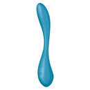 Satisfyer G-Spot Flex 5 App Controlled Vibrator Petrol in a sleek petrol shade with a flexible design.