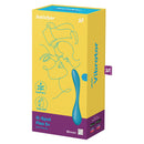 Satisfyer G-Spot Flex 5 App Controlled Vibrator Petrol sleek packaging with bendable design and smart app connectivity.