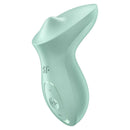 Satisfyer Exciterrr Lay-On Clitoral Vibrator Mint in soft silicone design for ultimate pleasure.