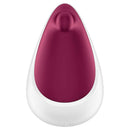 Satisfyer Spot On 3 Vibrator Berry top view showcasing its ergonomic design and berry color finish.