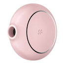 Satisfyer Pro To Go 3 Pressure Wave Vibrator Rose in a sleek pink design featuring a pressure wave chamber.