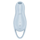 Satisfyer Pocket Pro 1 Air Pulse Clitoral Vibrator Blue in a compact design for travel and easy use.
