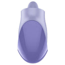 Satisfyer Tongue Dancer Clitoral Vibrator in purple, designed for focused stimulation and pleasure.