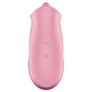 Satisfyer Tongue Lover Vibrator in pink, designed for focused external stimulation for solo or partner use.