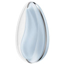 Satisfyer Drop To Go Vibrator Blue personal massager designed for pleasure and portability.