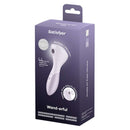 Satisfyer Wand-erful Wand Massager packaging with air pulse and vibration features.