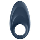 Satisfyer Mighty One Ring Vibrator Blue, a compact design for shared pleasure and targeted vibration.