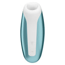 Satisfyer Love Breeze Air Pulse Stimulator Ice Blue, compact design for touch-free clitoral pleasure and intense sensation.