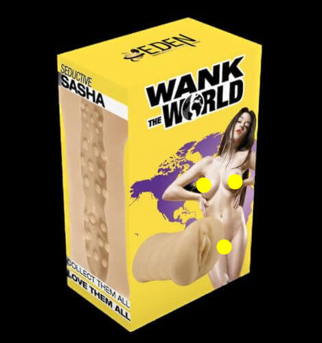 WANK THE WORLD SEDUCTIVE SASHA MASTURBATOR-0