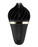 Satisfyer Sweet Treat Clitoral Stimulator Black and Gold with elegant design for focused stimulation.