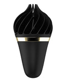Satisfyer Sweet Treat Clitoral Stimulator Black and Gold for elegant and focused stimulation.