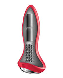 Satisfyer Rotator Plug 1+ App Controlled Anal Vibrator Red with rotating beads and focused vibration.