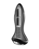 Satisfyer Rotator Plug 1+ Anal Vibrator Black with innovative design and dual stimulation features.