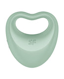 Satisfyer Perfect Pair 3 Vibrating Cock Ring Green, a versatile 2-in-1 stimulator for enhanced pleasure.