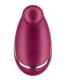 Satisfyer Spot On 1 Lay-On Vibrator Berry - elegant design for focused clitoral stimulation, firm body, flexible tip.