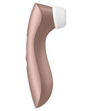 Satisfyer Pro 2 Generation Clitoral Vibrator shown in a sleek design with white tip for precise stimulation.