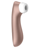 Satisfyer Pro 2 Generation Clitoral Vibrator side view with pressure wave stimulation feature.