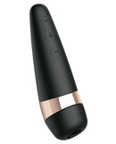 Satisfyer Pro 3 Vibrations Clitoral Stimulator featuring pressure-wave technology for intense pleasure.