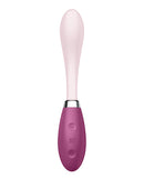 Satisfyer G Spot Flex 3 Bendable Vibrator Red with sleek design and user-friendly controls.