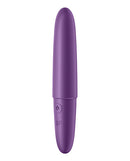 Satisfyer Ultra Power Bullet 6 Vibrator Violet, compact mini vibrator with deep vibrations and focused clitoral stimulation.